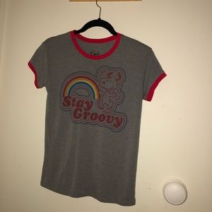 Snoopy groovy tee